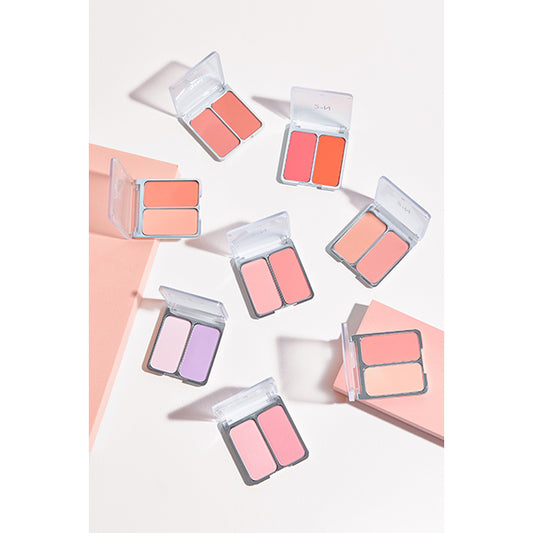 2aN Dual Cheek (01 Cotton Candy Violet)