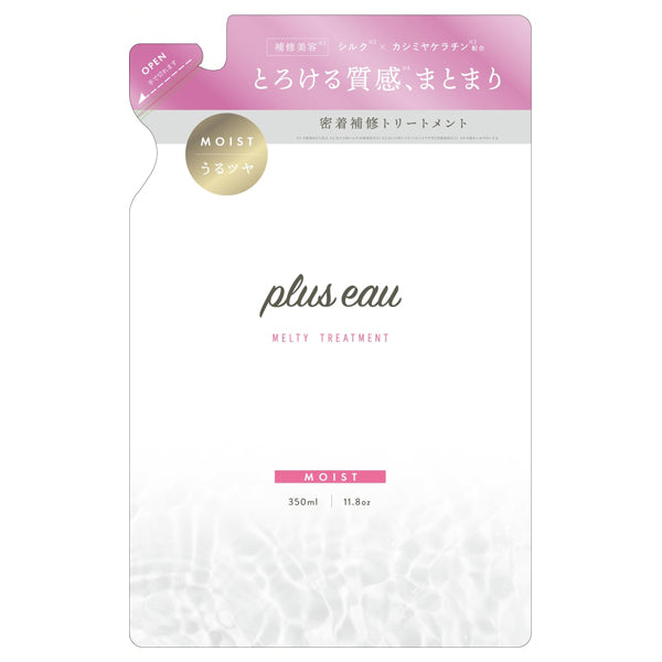 plus eau Melty Treatment Refill, 350ml (White Floral & Pear Scent)