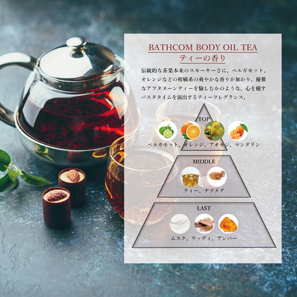 Body oil, 100ml, Tea