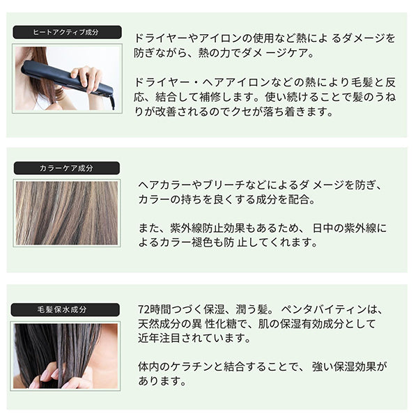 2-Way Heat Repair Oil, 100ml, Apple, Mandarin, Pear