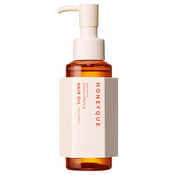 Bottle Works HONEYQUE Deep Repair Custom Hair Oil Extra Moist, 100ml (Kinmokusei)