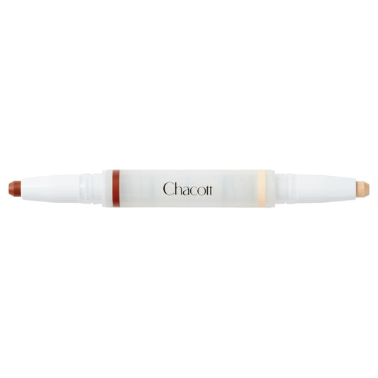 Chacott Cosmetics Double Multi Crayon (421 Light Sequoia x Sun Kiss)