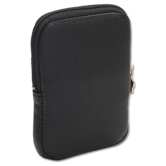 Mary Quant Shrink Daisy Patch Lip Pouch (Black)