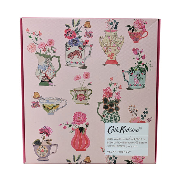 CathKidston Bath & Towel Set (Cup & Vase)