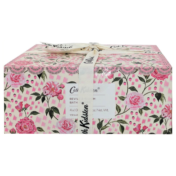 CathKidston Bath Fizzer Set (Revive & Bloom/Tulip), 4 count