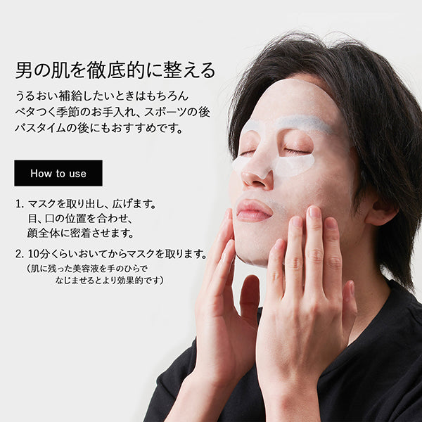 Moisture Cooling Lotion Mask, 5 sheets