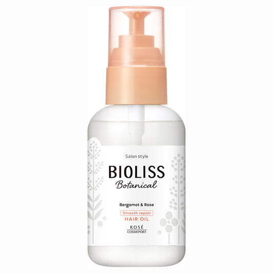 SS Bioliss Botanical Smooth Repair Hair Oil, 80ml (Bergamot & Rose Scent)