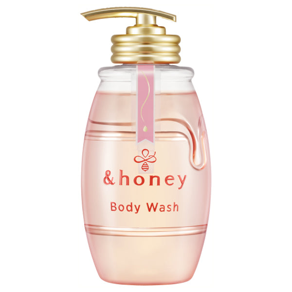&honey Melty Moist Gel Body Wash, 500ml (Pure Rose Honey)