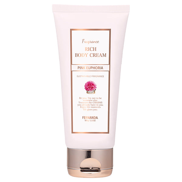 FERNANDA Rich Body Cream, 100g (Pink Euphoria)