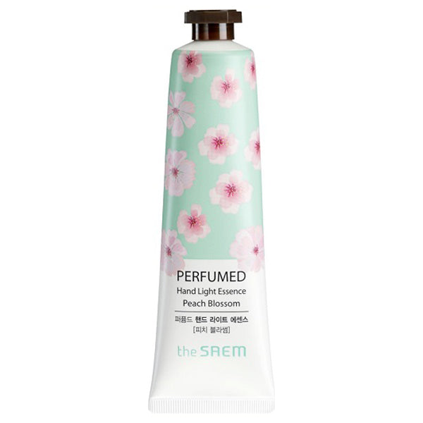 the SAEM Perfumed Hand Essence (Peach Blossom), 30ml