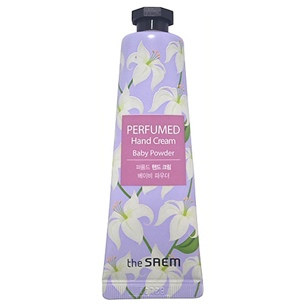 the SAEM Perfumed Hand Cream (Baby Powder), 30ml