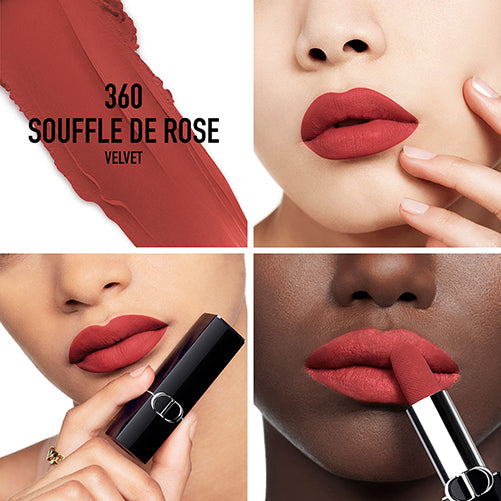 Dior Rouge Dior Lipstick (360 Souffle de Rose Velvet)