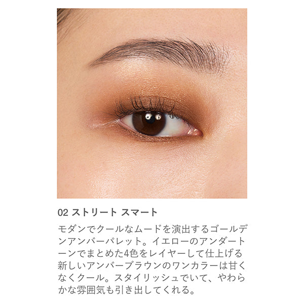 RMK Synchromatic Eyeshadow Palette, 02, 4.6g