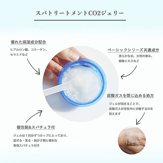 Spa treatment CO2 Jelly G, 1.8g x 5 / 30g x 5