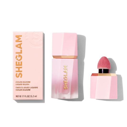 SHEGLAM Color Bloom Liquid Blush Matte Finish (Love Cake), 5.2ml