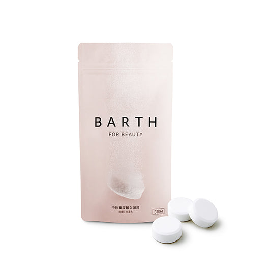 BARTH Neutral Bicarbonate Bath BEAUTY, 9 Tablets (3 Uses)
