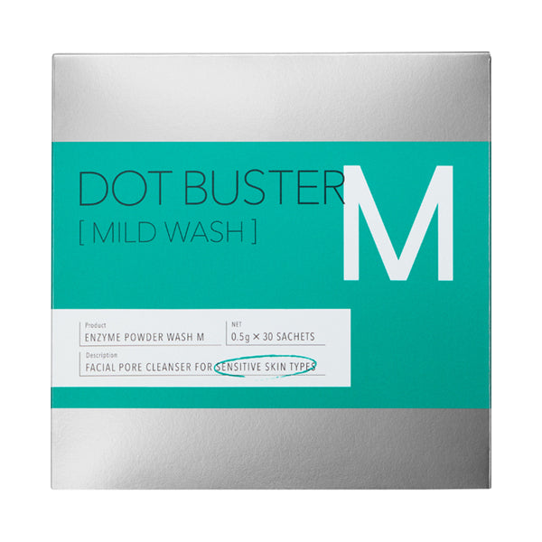 Dot Buster Enzyme Facial Cleansing Powder Mild, 0.5g x 30 packs