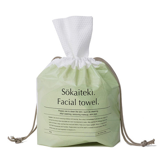 SOKAITEKI Facial Towels Roll Type (Unscented), 275g