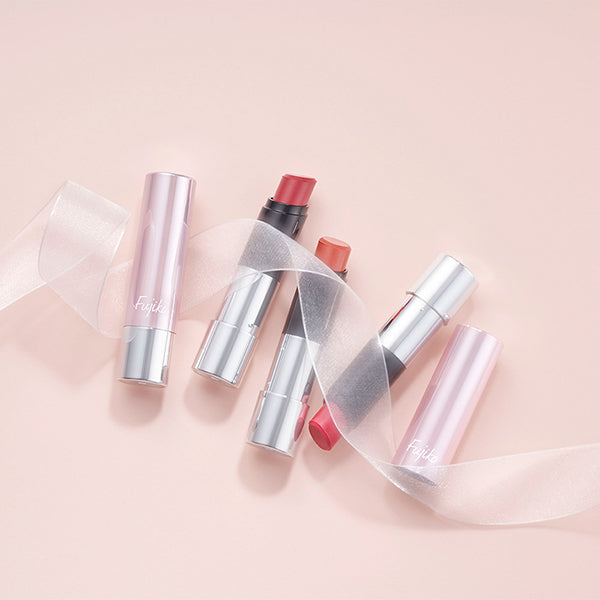 Fujiko No-Lock Lip, 03 Cute Beige, 4.1g, Highly moisturizing and moisturizing
