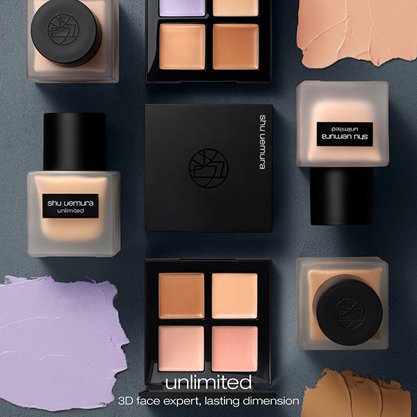 shu uemura Unlimited CCC Quad Concealer (Violet Mauve & Warm Beige)
