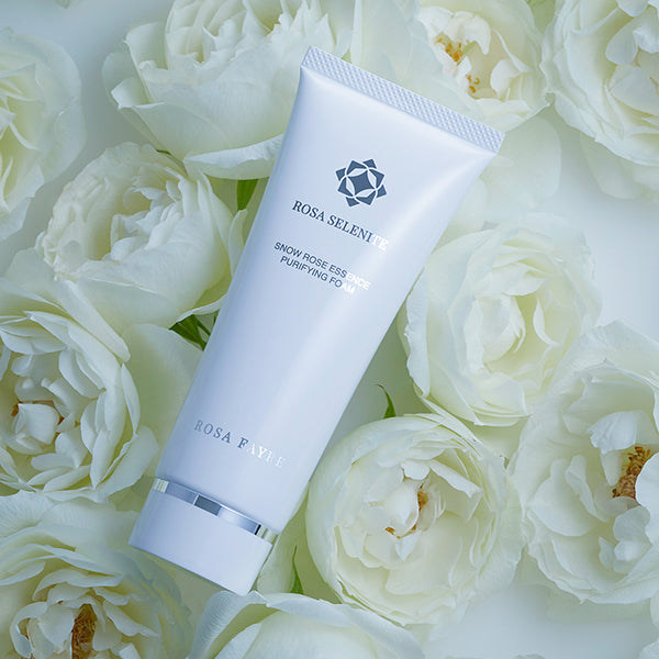 Rosa Selenite Snow Rose Essence Purifying Foam, 100g, Refreshing, Rose