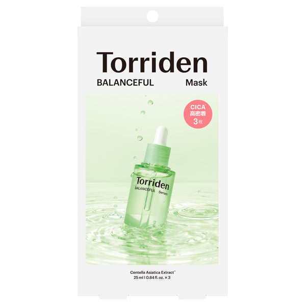 Torriden Balanceful Cica Mask, 3 sheets