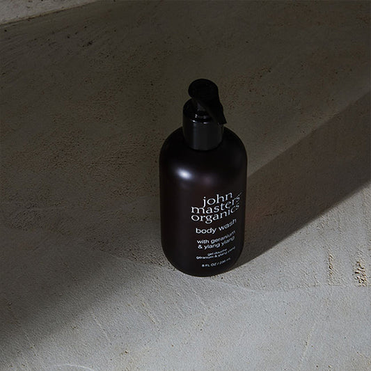 John Masters Organics G&Y (Geranium & Ylang Ylang) Body Wash, 236ml