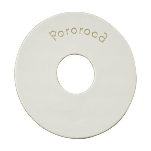 Pororoca Soap Dish Hasami-yaki (Sand Beige), 10cm