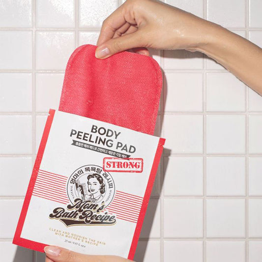 MOM’S BATH RECIPE Body Peeling Pad Strong (Tropical Soap), 25ml