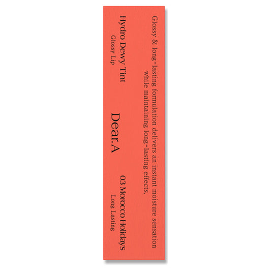 Dear.A Hydro Dewy Tint (03 Moroccan Holidays)