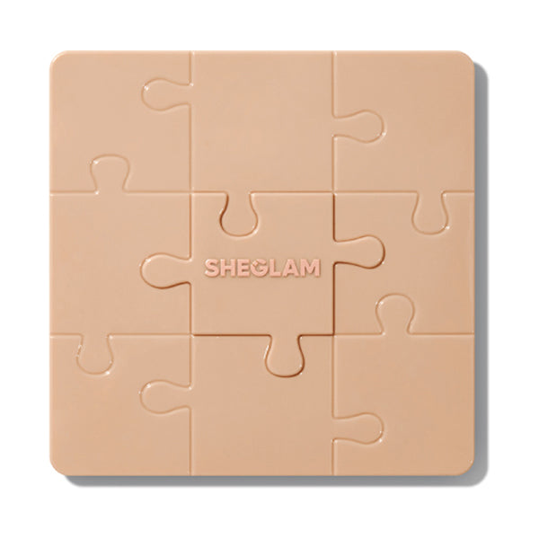 SHEGLAM Jigsaw Eyeshadow Palette (Hued in Nude), 8g