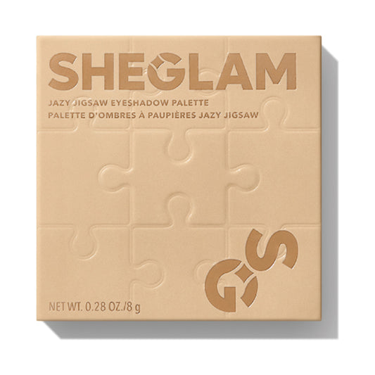 SHEGLAM Jigsaw Eyeshadow Palette (Love in Taupe), 8g