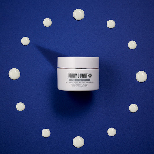 Mary Quant Brightening Overnight Gel (70g, Brilliant White Bouquet)