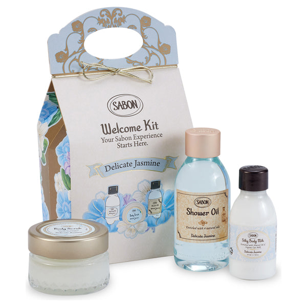 SABON Welcome Kit Delicate Jasmine, 100ml+60g+50ml, Delicate Jasmine