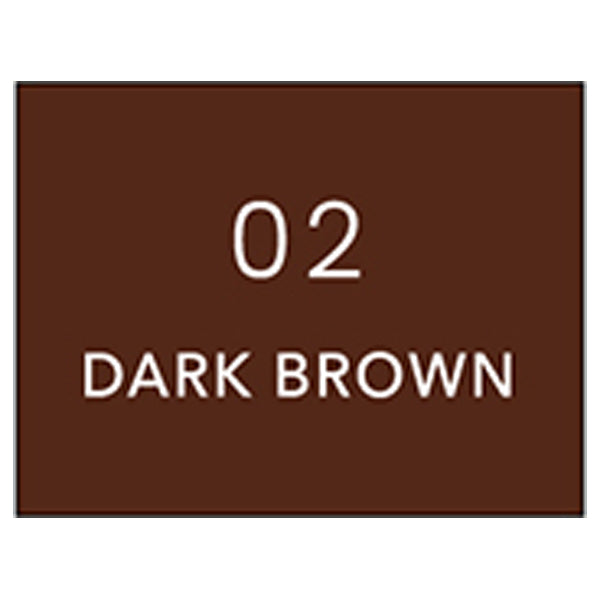 KISSME FERME Liquid Liner Fix, 02 Dark Brown, 0.40ml