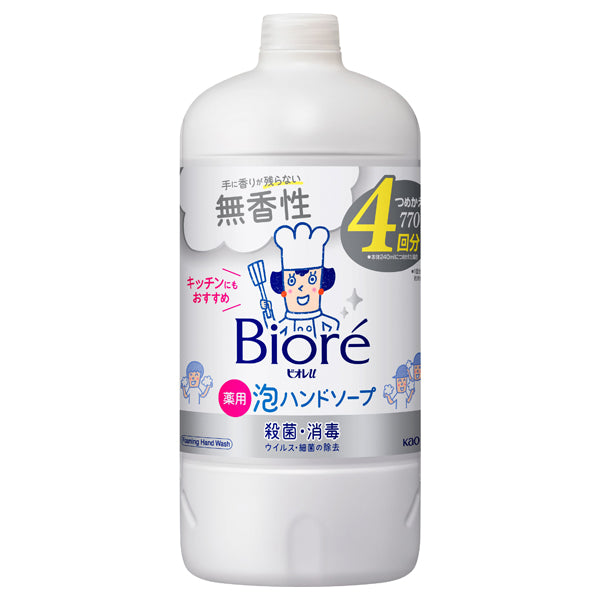 Biore Foaming Hand Soap Refill, 770ml Unscented