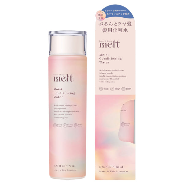 melt Moist Conditioning Water, 170ml (Geranium & Lily of the Valley)