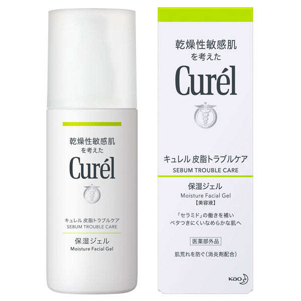 Curel Sebum Trouble Care Moisturizing Gel, 120ml