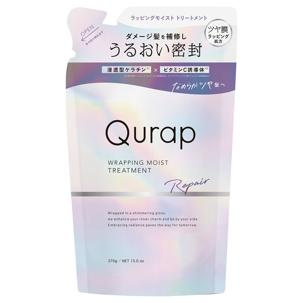 Qurap Wrapping Moist Treatment Refill (Fruity Bloom), 370g