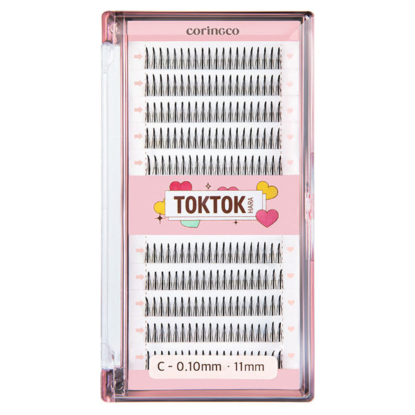 TOKTOK HARA FILTER EYELASHES, 11mm, 200pcs