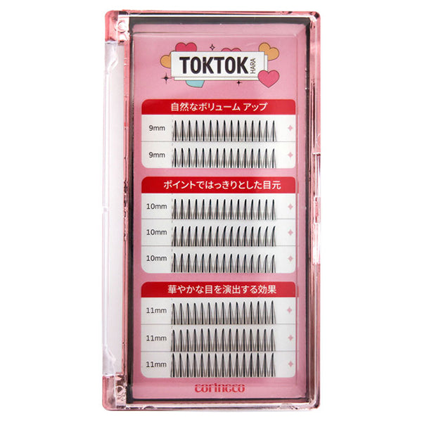 TOKTOKHARA FILTER EYELASH BLACK MIX SET, 120pcs