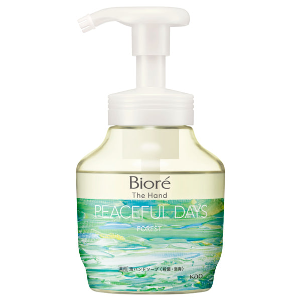 Biore The Hand Foaming Hand Soap, 280ml Pump (Quiet Forest Scent)