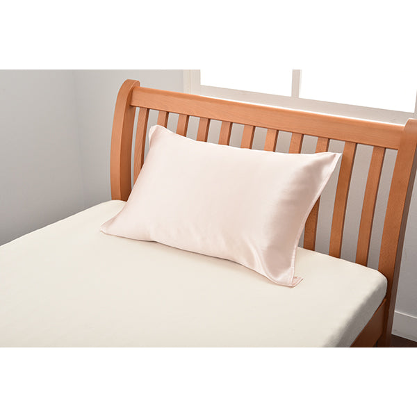 Mamora-Kishi Silk Pillowcase Ribbon Type (Gold), 65x50cm