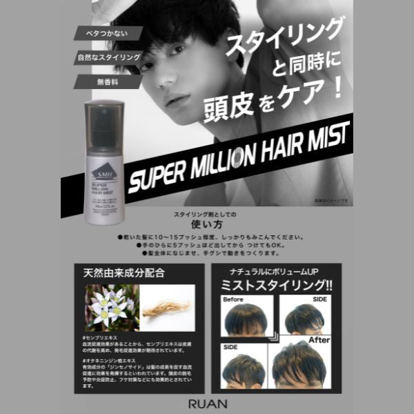 Super Million Hair Mist, 100ml