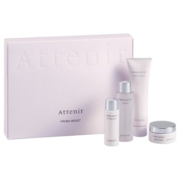 Attenir Prima Moist 2-Week Set, 30g, 30ml, 15ml, 8g