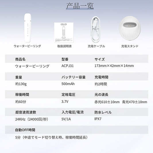 ANLAN Royal Water Peeling (White), 130g