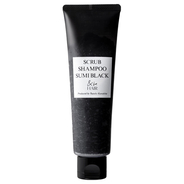 &be Scrub Shampoo (SUMI BLACK), 150g