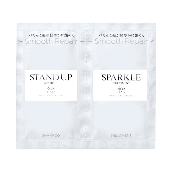 &be Stand Up Shampoo & Sparkle Treatment Trial Sachet, 10ml + 10g