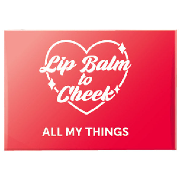ALL MY THINGS Lip To Cheek (01 French Red), 7g