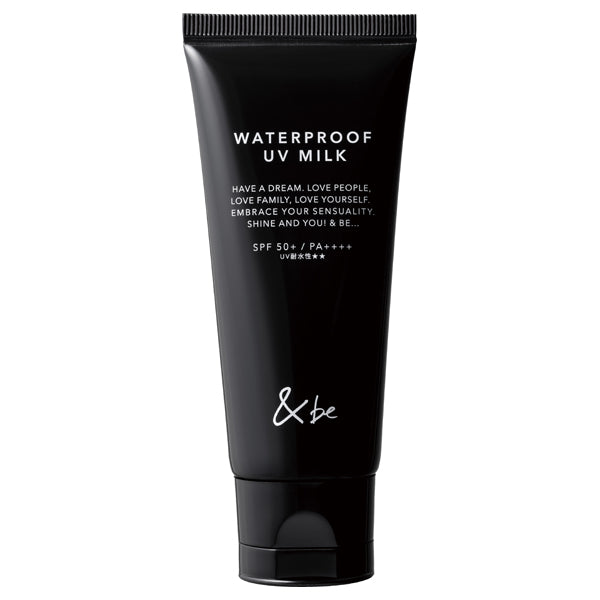 &be Waterproof UV Milk SPF50, 60g (Natural Orange & Lavender Scent)